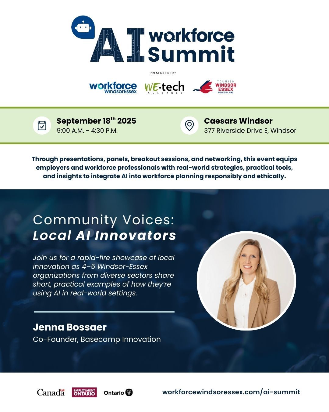 AI Workforce Summit speaker announcement